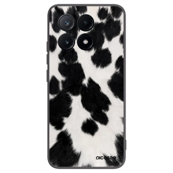 Picasee silikonowe czarne etui na Xiaomi Poco X6 Pro - Black Moo