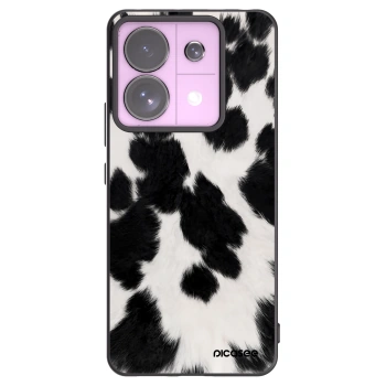 Picasee silikonowe czarne etui na Xiaomi Redmi Note 13 Pro 5G - Black Moo