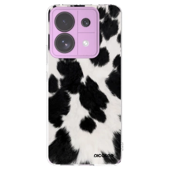 Picasee silikonowe przeźroczyste etui na Xiaomi Redmi Note 13 Pro 5G - Black Moo