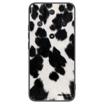 Picasee silikonowe czarne etui na Honor Magic6 Lite 5G - Black Moo