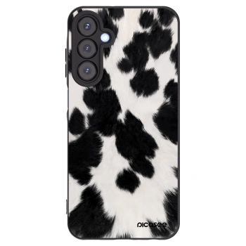 Picasee silikonowe czarne etui na Samsung Galaxy A25 A256B 5G - Black Moo