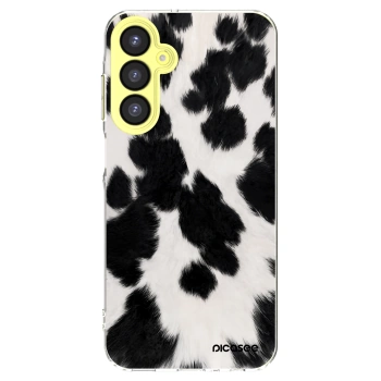 Picasee silikonowe przeźroczyste etui na Samsung Galaxy A25 A256B 5G - Black Moo