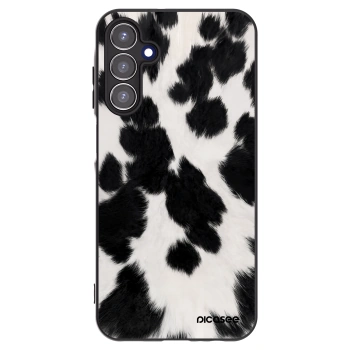 Picasee silikonowe czarne etui na Samsung Galaxy A15 A156B 5G - Black Moo