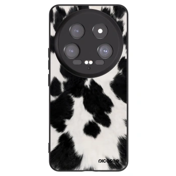 Picasee silikonowe czarne etui na Xiaomi 14 Ultra - Black Moo