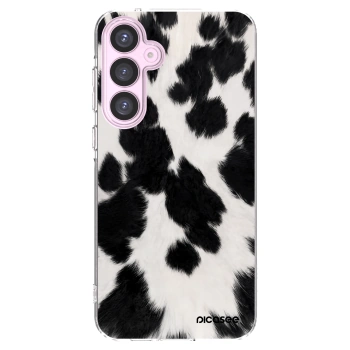 Picasee silikonowe przeźroczyste etui na Samsung Galaxy A55 5G A556B - Black Moo