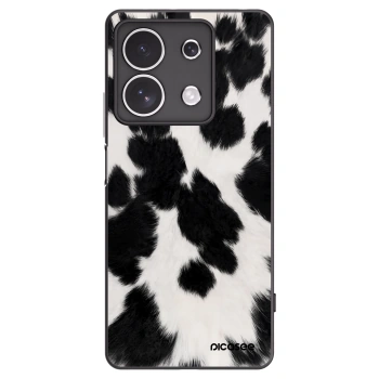 Picasee silikonowe czarne etui na Xiaomi Redmi Note 13 4G - Black Moo