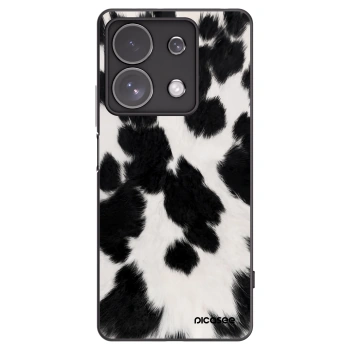 Picasee silikonowe czarne etui na Xiaomi Redmi Note 13 Pro 4G - Black Moo