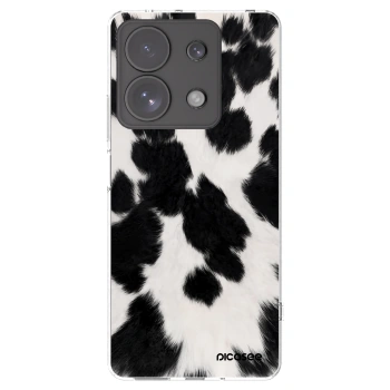 Picasee silikonowe przeźroczyste etui na Xiaomi Redmi Note 13 Pro 4G - Black Moo