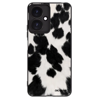 Picasee silikonowe czarne etui na Xiaomi Redmi 13C 5G - Black Moo