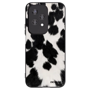 Picasee silikonowe czarne etui na Honor 200 Lite - Black Moo