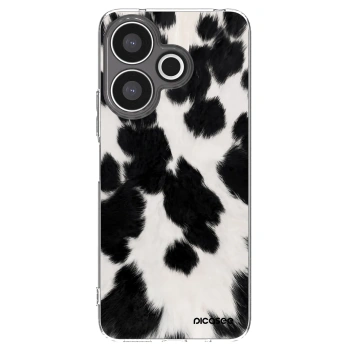 Picasee silikonowe przeźroczyste etui na Xiaomi Redmi 13 4G - Black Moo