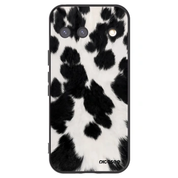 Picasee silikonowe czarne etui na Google Pixel 9 - Black Moo