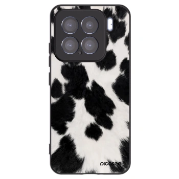 Picasee silikonowe czarne etui na Xiaomi 15 - Black Moo