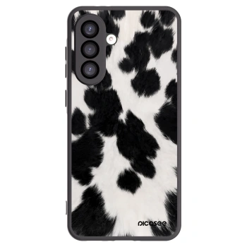 Picasee silikonowe czarne etui na Samsung Galaxy A26 5G A266B - Black Moo