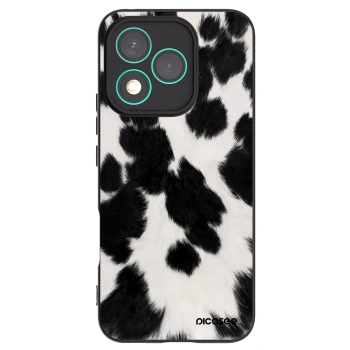 Picasee silikonowe czarne etui na Honor 400 Lite 5G - Black Moo
