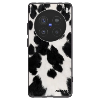 Picasee silikonowe czarne etui na Vivo X200 Pro - Black Moo