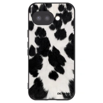 Picasee silikonowe czarne etui na Google Pixel 9a - Black Moo