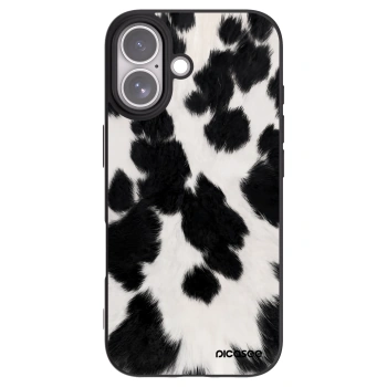 Picasee silikonowe czarne etui na Apple iPhone 17 - Black Moo