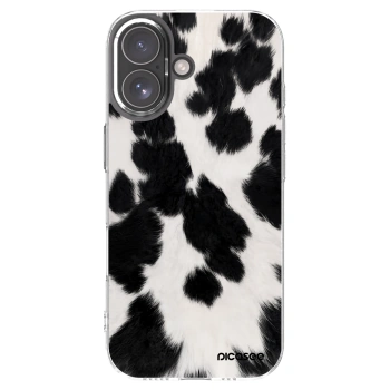 Picasee silikonowe przeźroczyste etui na Apple iPhone 17 - Black Moo