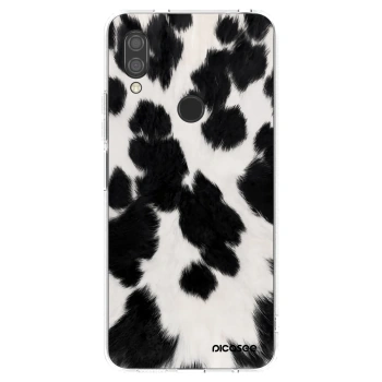 Picasee silikonowe przeźroczyste etui na Xiaomi Redmi 7 - Black Moo