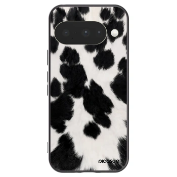 Picasee silikonowe czarne etui na Google Pixel 10 - Black Moo