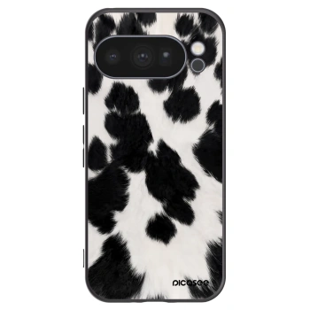 Picasee silikonowe czarne etui na Google Pixel 10 Pro - Black Moo