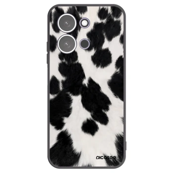 Picasee silikonowe czarne etui na Xiaomi Redmi 15C 5G - Black Moo