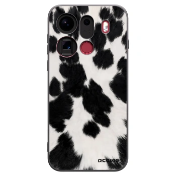 Picasee silikonowe czarne etui na OPPO Find X9 Pro - Black Moo