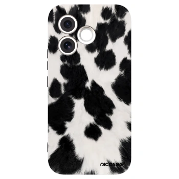 Picasee silikonowe czarne etui na Honor 600 Lite - Black Moo