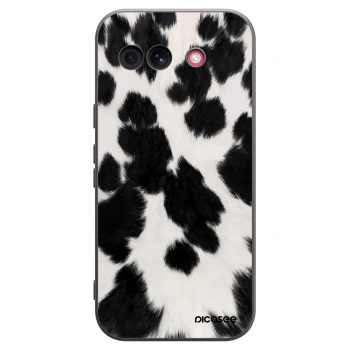 Picasee silikonowe czarne etui na Google Pixel 10a - Black Moo