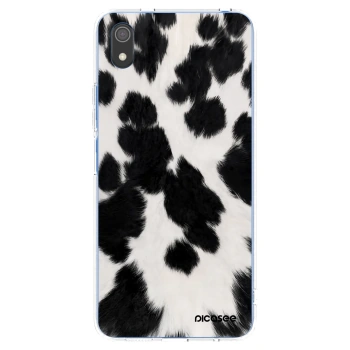 Picasee silikonowe przeźroczyste etui na Xiaomi Redmi 7A - Black Moo