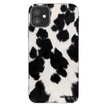 Picasee silikonowe przeźroczyste etui na Apple iPhone 11 - Black Moo