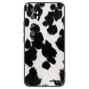 Picasee silikonowe czarne etui na Xiaomi Mi Note 10 (Pro) - Black Moo