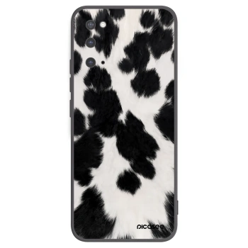 Picasee silikonowe czarne etui na Samsung Galaxy S20 G980F - Black Moo