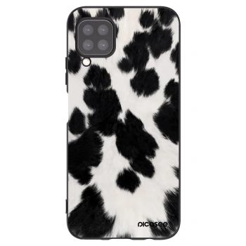 Picasee silikonowe czarne etui na Huawei P40 Lite - Black Moo