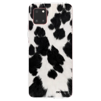 Picasee silikonowe przeźroczyste etui na Samsung Galaxy Note 10 Lite N770F - Black Moo