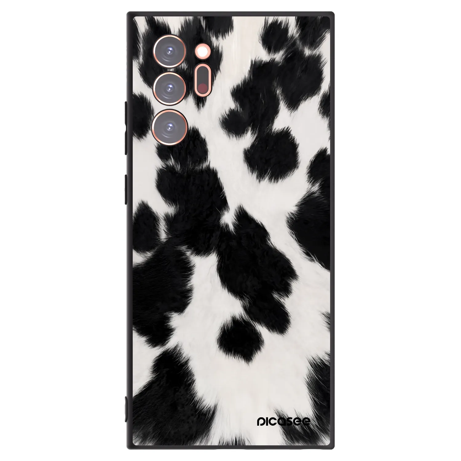Picasee silikonowe czarne etui na Samsung Galaxy Note 20 Ultra - Black Moo