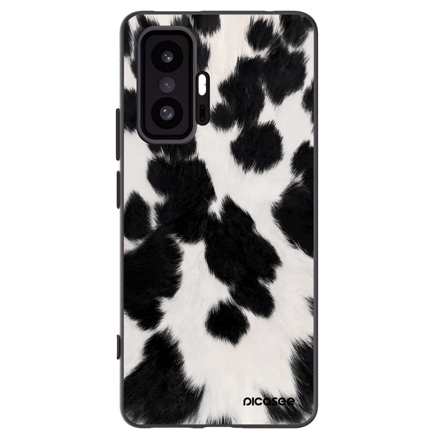 Picasee silikonowe czarne etui na Xiaomi 11T - Black Moo