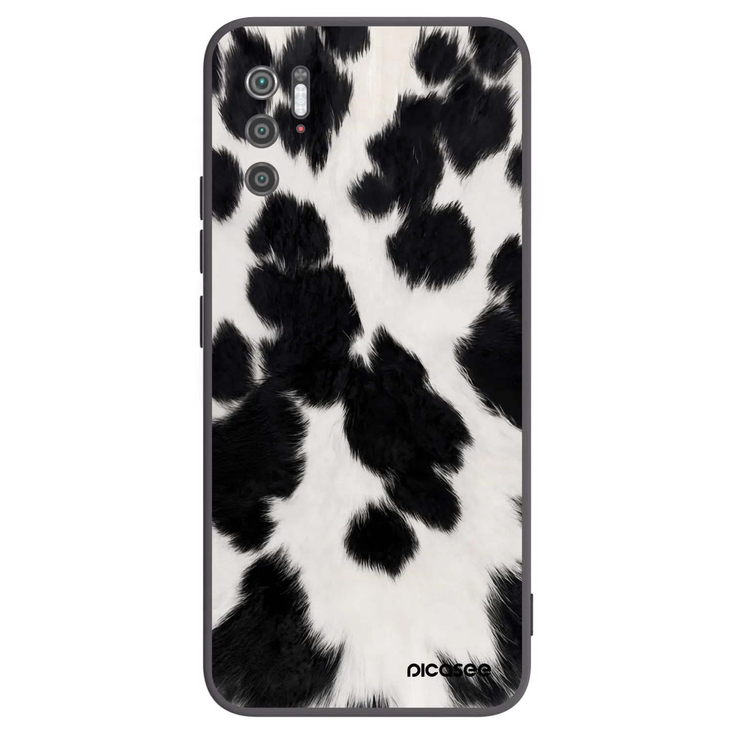 Picasee silikonowe czarne etui na Xiaomi Poco M3 Pro 5G - Black Moo
