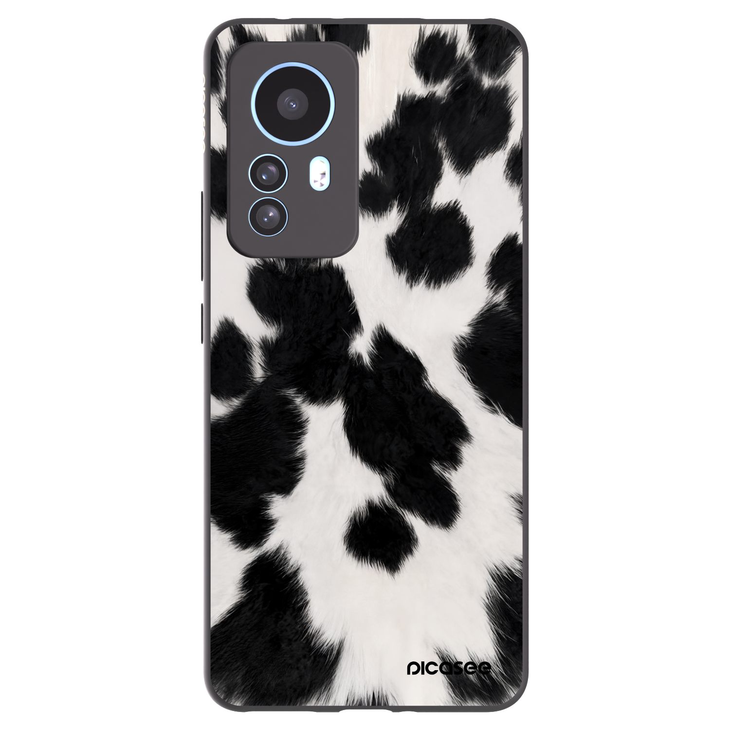 Picasee silikonowe czarne etui na Xiaomi 12T Pro - Black Moo
