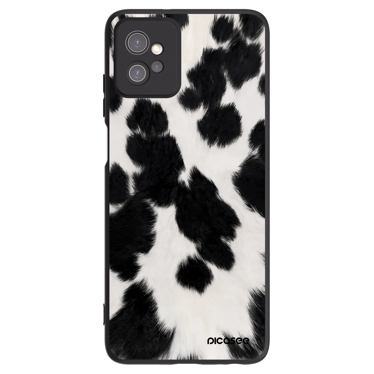 Picasee silikonowe czarne etui na Motorola Moto G32 - Black Moo
