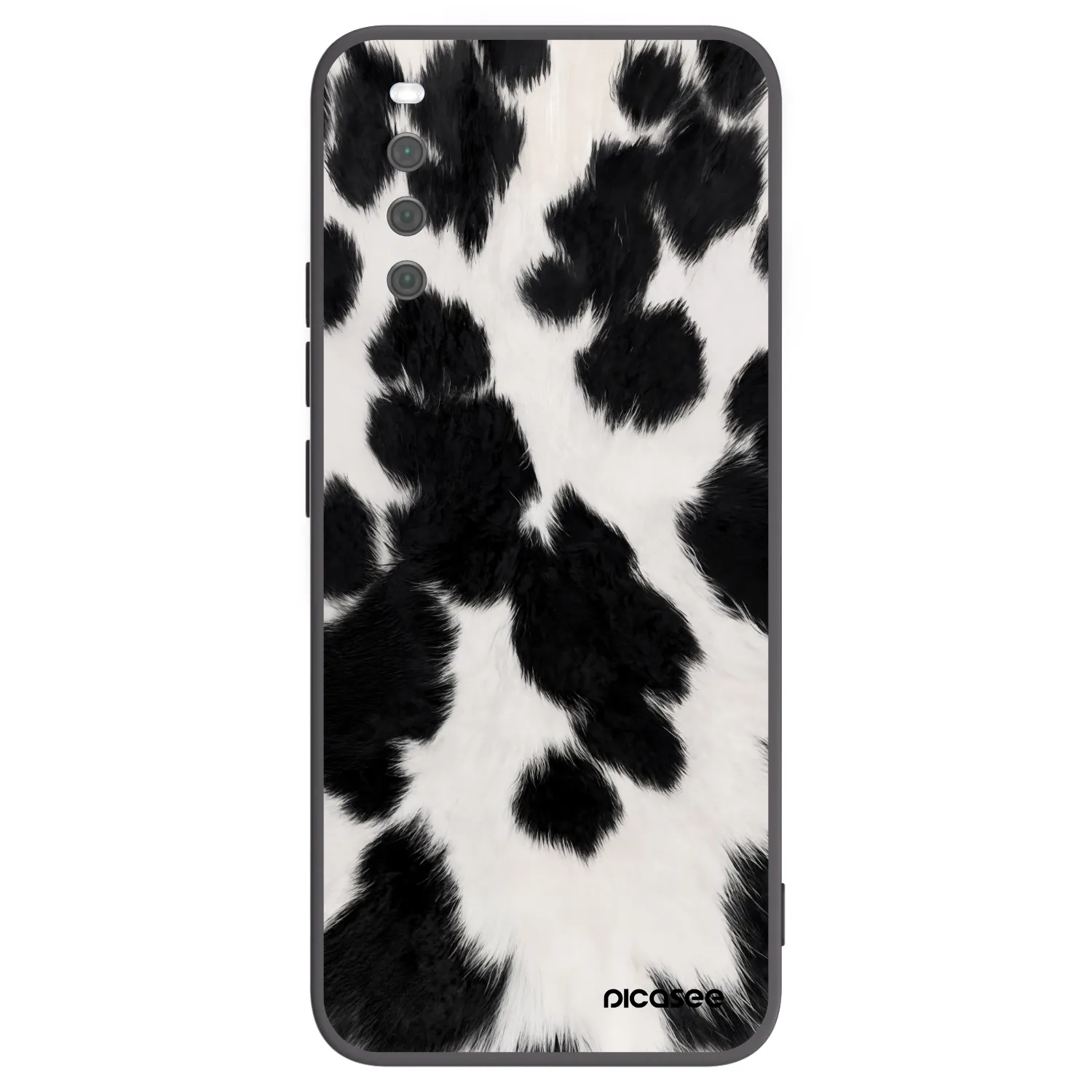 Picasee silikonowe czarne etui na Sony Xperia 10 III - Black Moo
