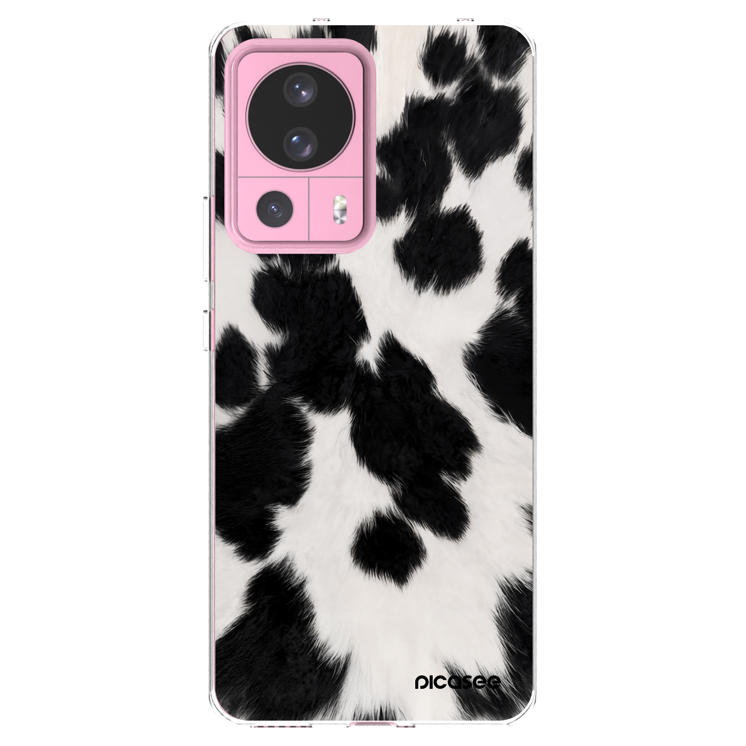 Picasee silikonowe przeźroczyste etui na Xiaomi 13 Lite - Black Moo