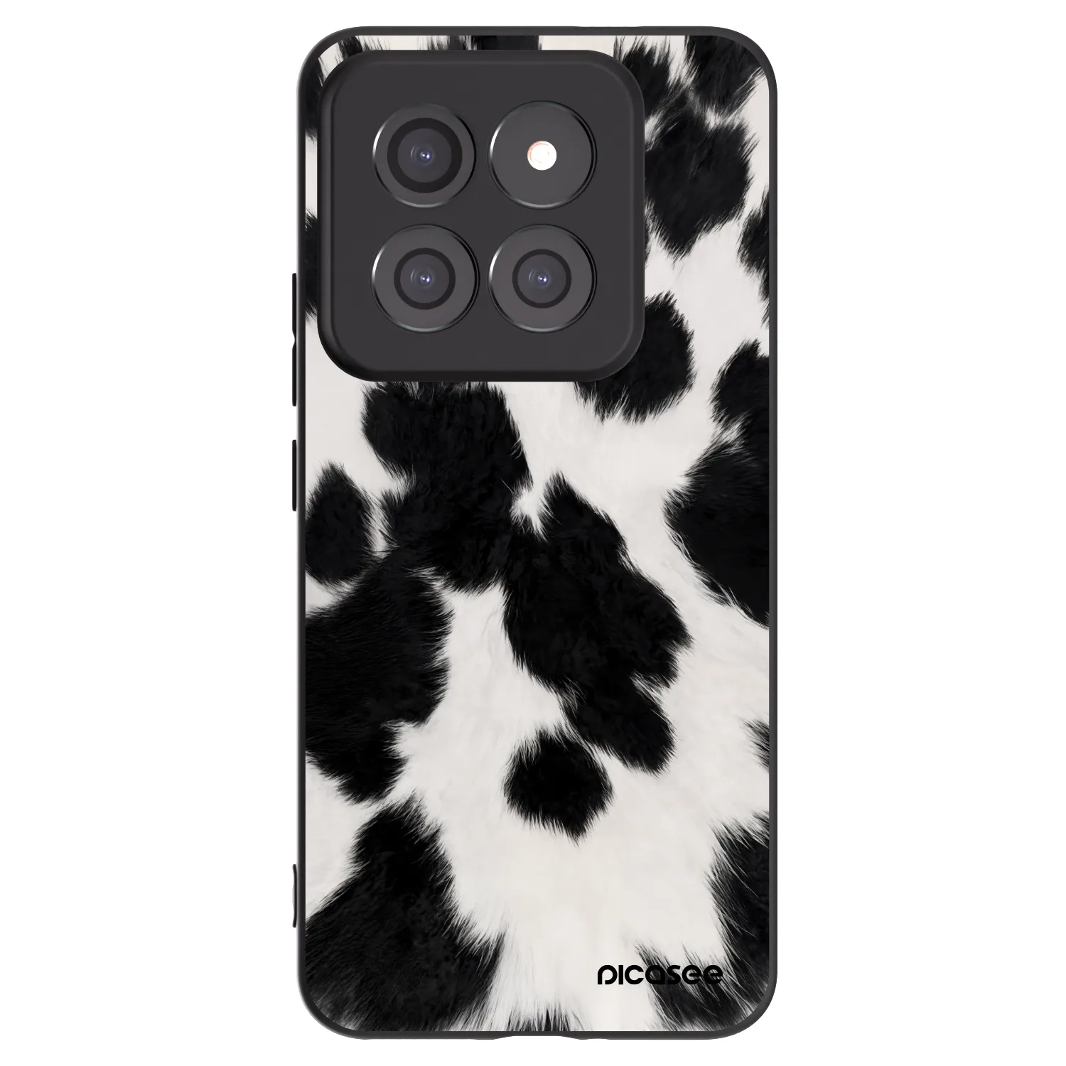 Picasee silikonowe czarne etui na Xiaomi 14 Pro - Black Moo