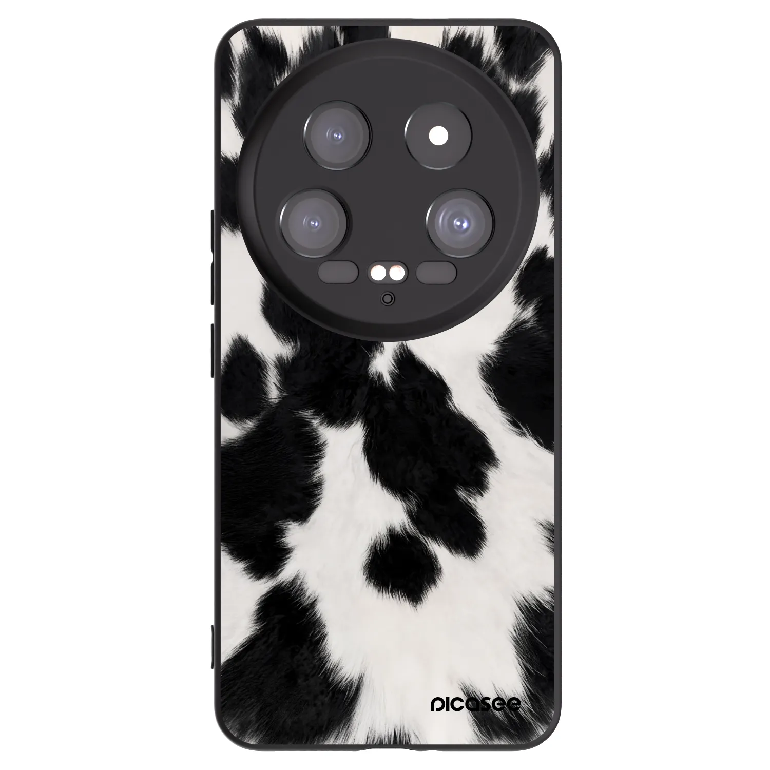 Picasee silikonowe czarne etui na Xiaomi 14 Ultra - Black Moo
