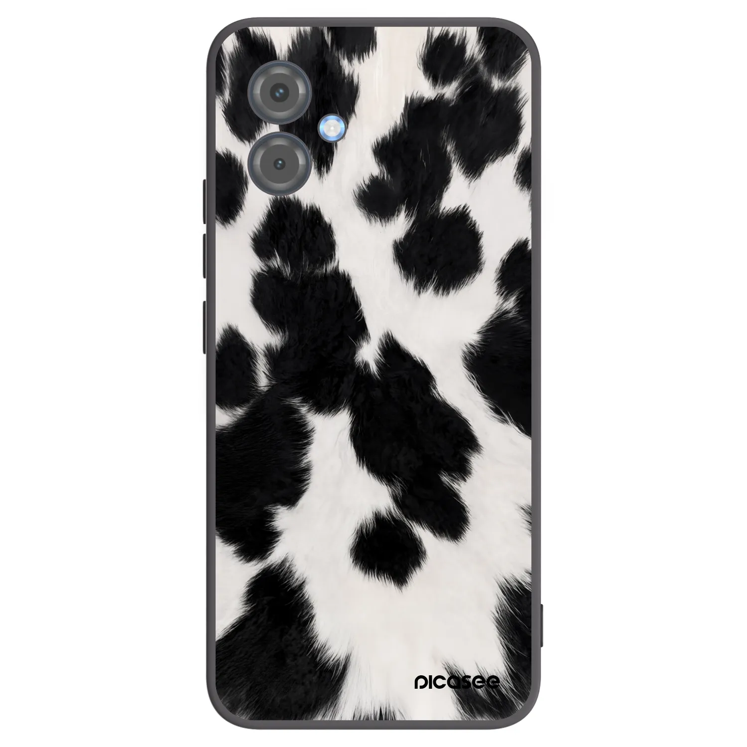 Picasee silikonowe czarne etui na Motorola Moto G14 - Black Moo