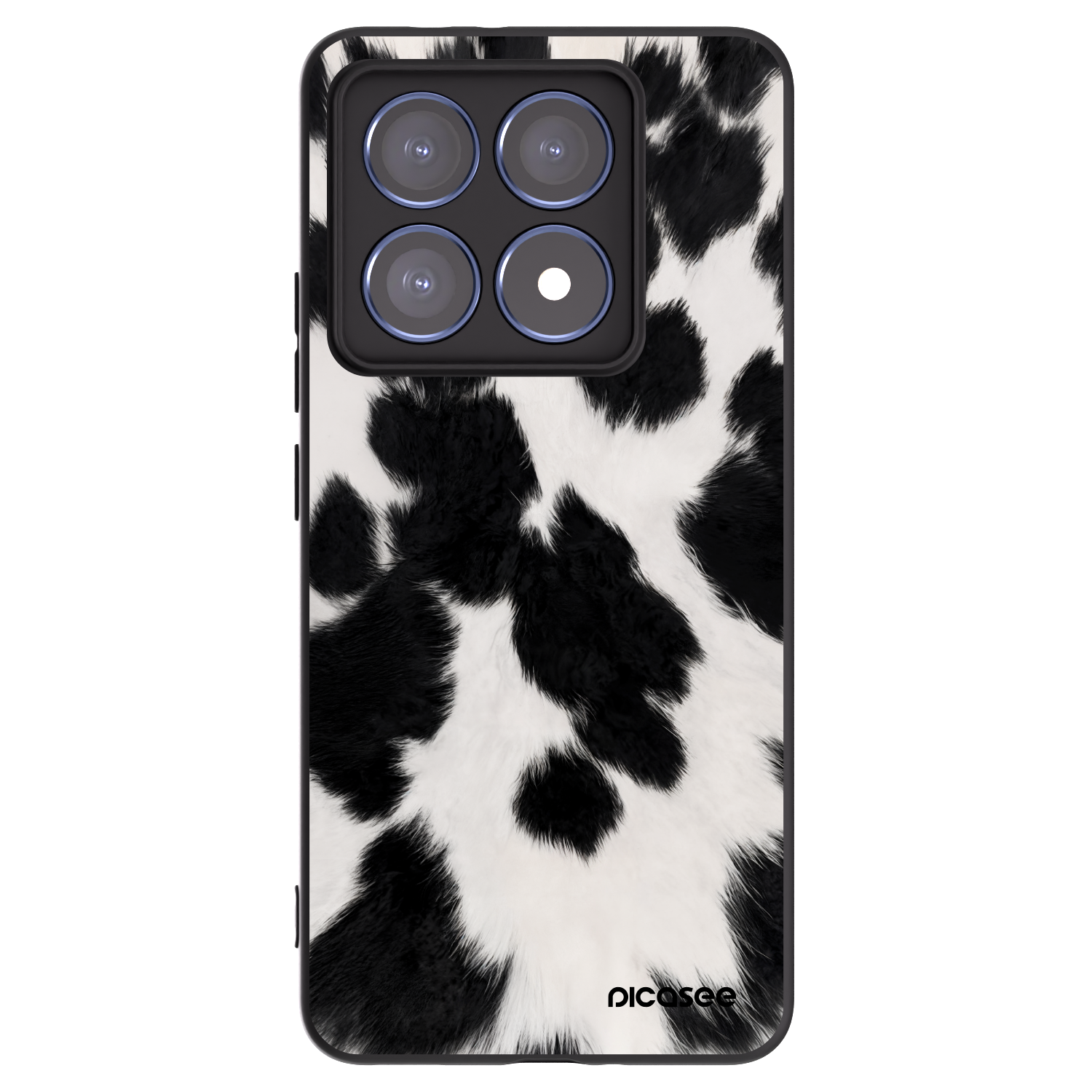 Picasee silikonowe czarne etui na Xiaomi 14T Pro - Black Moo