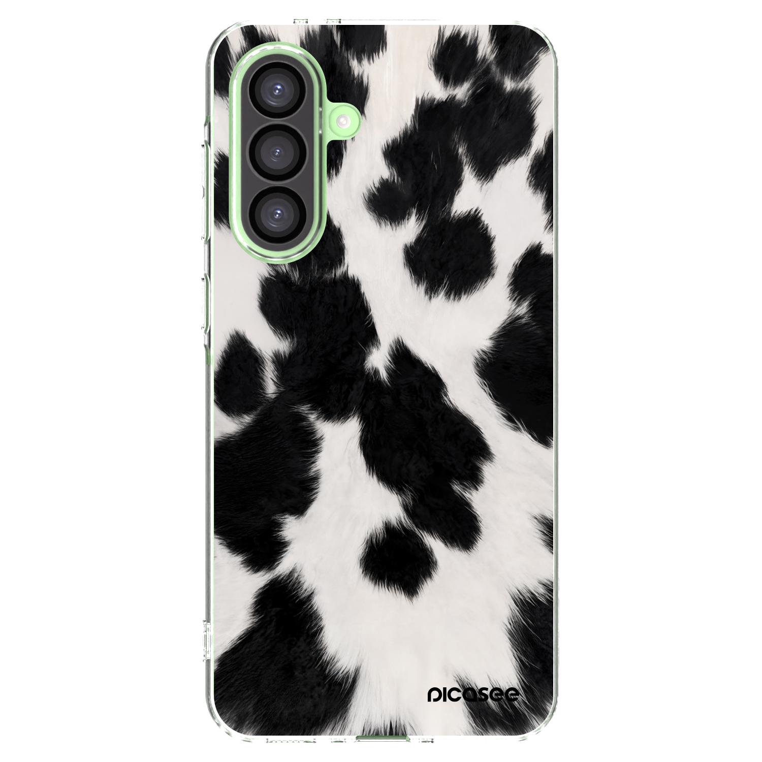 Picasee silikonowe przeźroczyste etui na Samsung Galaxy A26 5G A266B - Black Moo