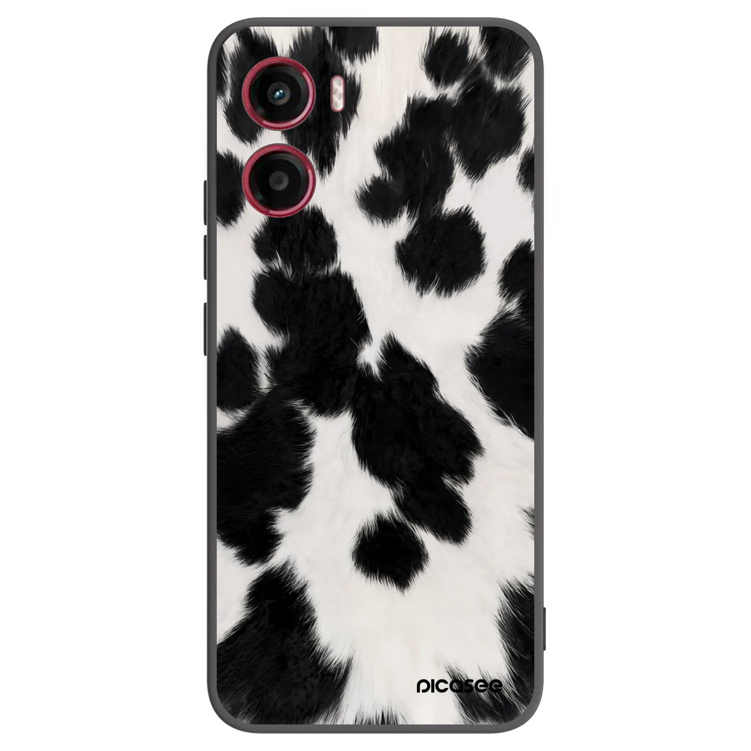 Picasee silikonowe czarne etui na Motorola Moto G05 - Black Moo