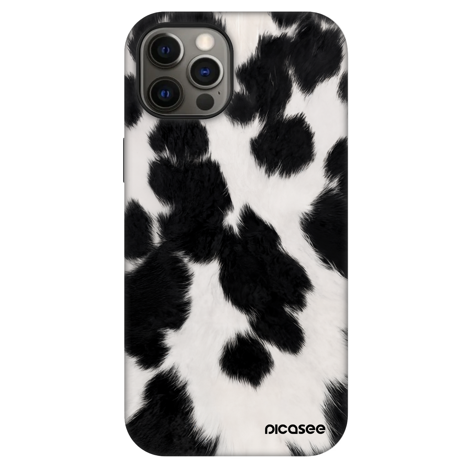 Picasee Fashion Case MagSafe na Apple iPhone 12 - Black Moo